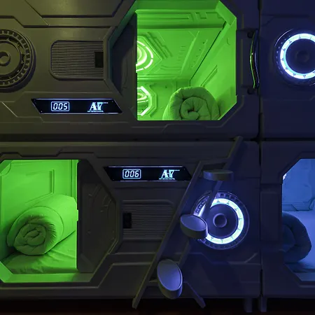 Art Seven Hostel Capsules-2
